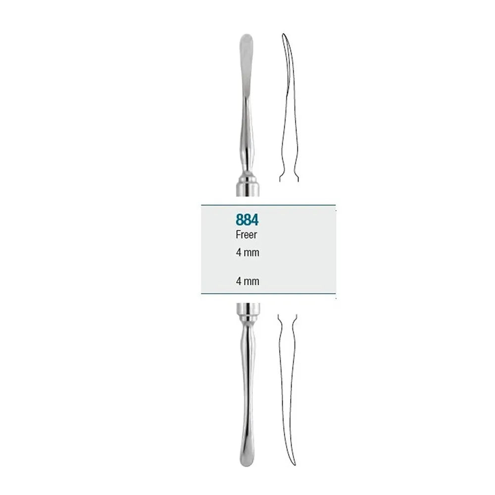 GDC Periosteal Elevator Freer (4mm/4mm) - 6 (P884)