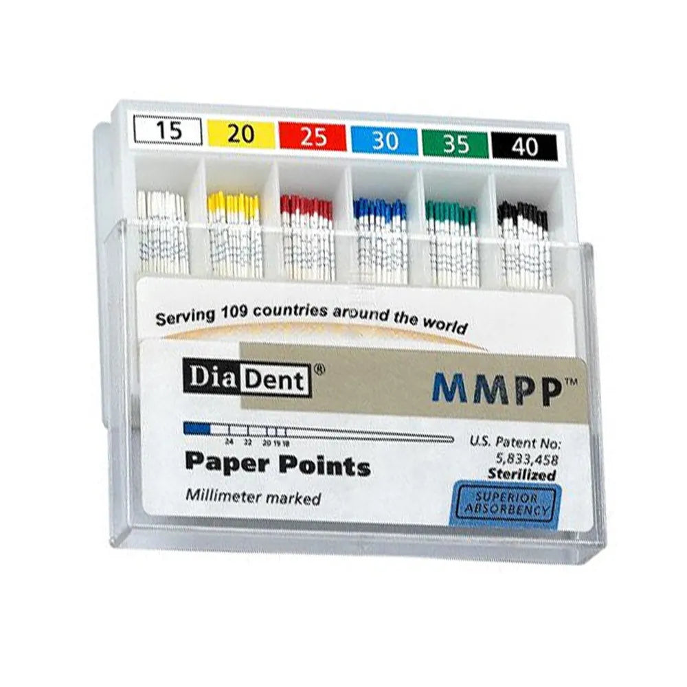 Diadent Paper Points Millimeter Marked - 2%