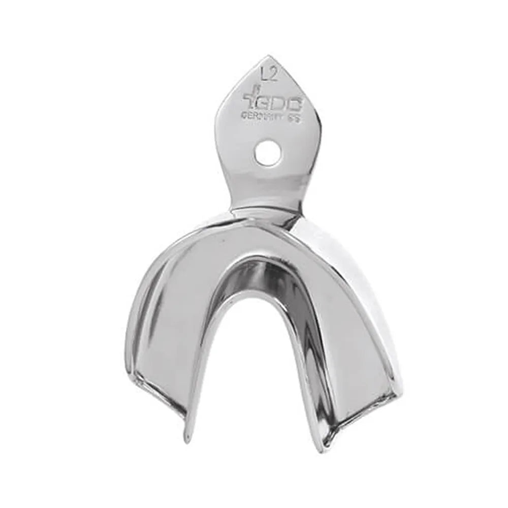 GDC Dentulous Non-Perforated Impression Trays Lower # 2 (ITRLDNPL2)