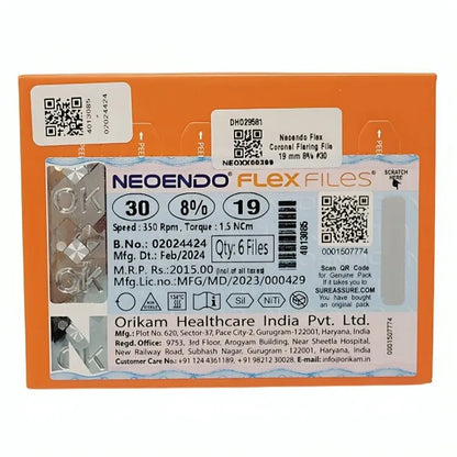 NeoEndo Flex Rotary Files 21mm
