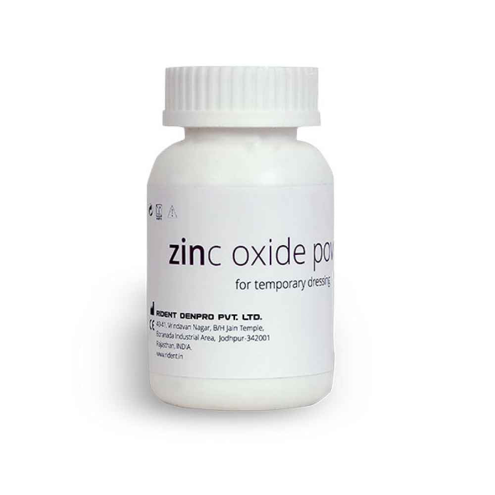 Rident Zinc Oxide Powder For Temporary Dressing